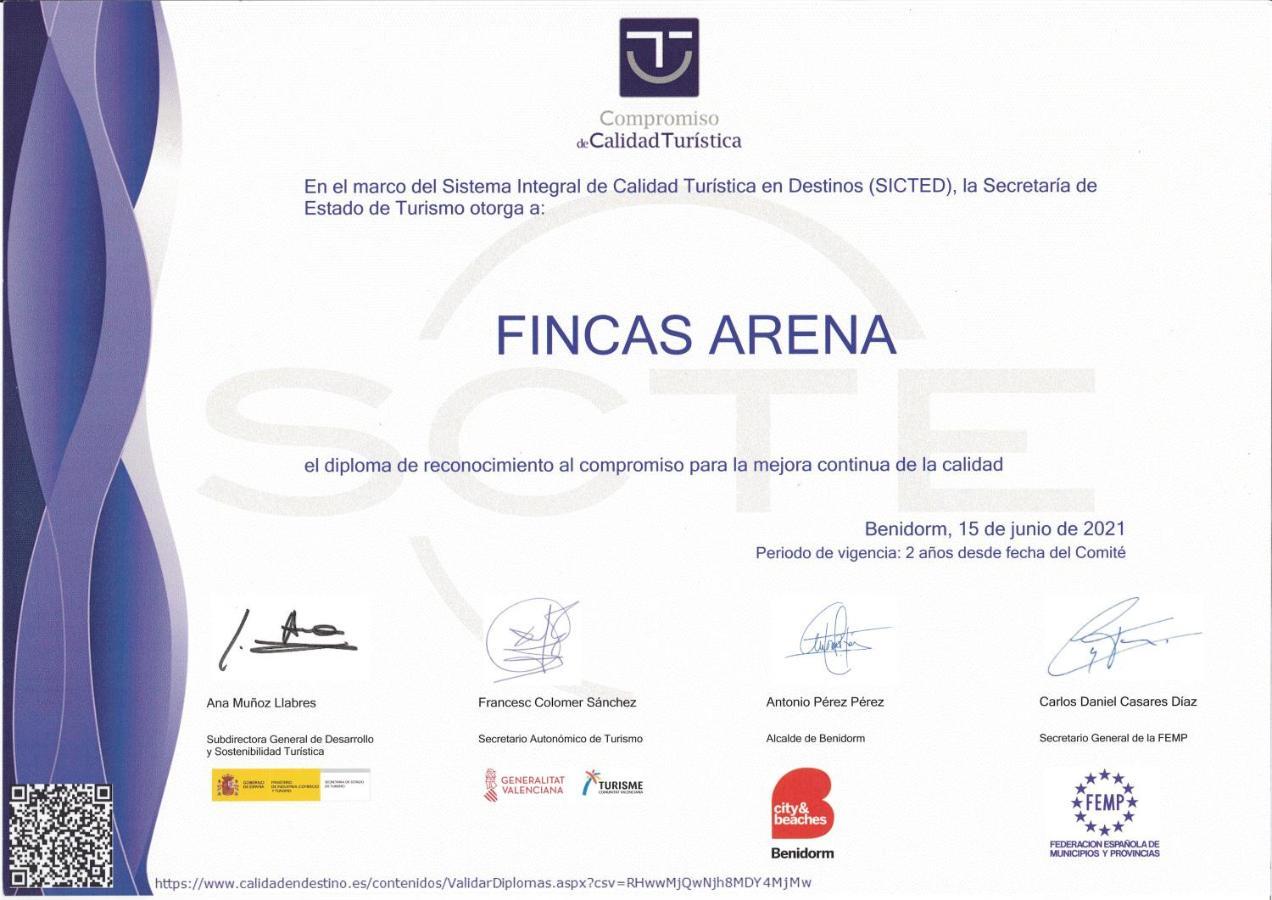 Islandia - Fincas Arena Benidorm Extérieur photo